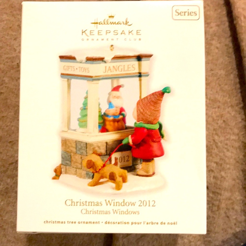 Christmas window 2012 part of a series hallmark keepsake ornament club